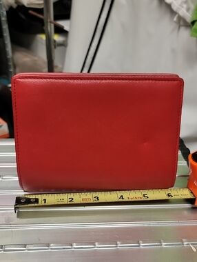 Designers Guild Pink Leather Wallet